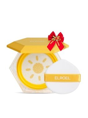 ELROEL Pang Pang Yellow Sun Cushion SPF50+ PA++++ 15g UV Sunscreen Sun Cream